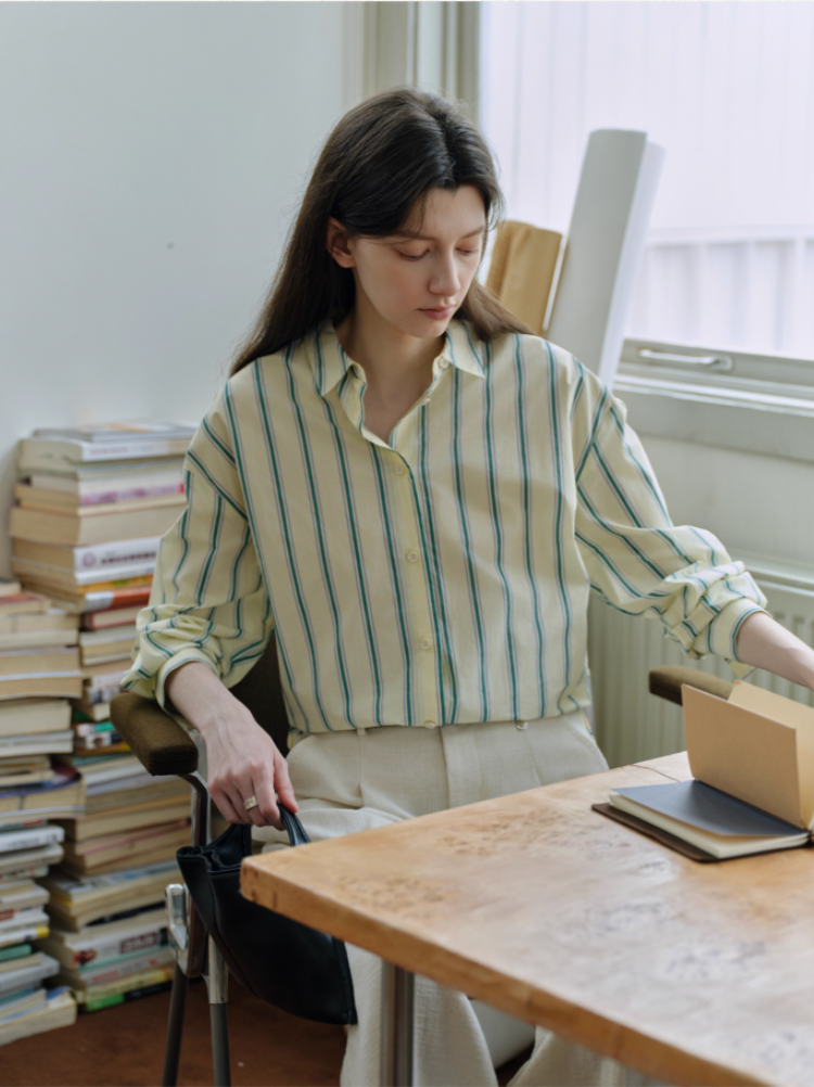 Library Stripe Shirt