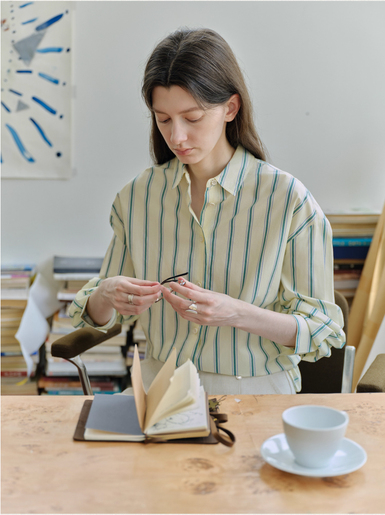 Library Stripe Shirt