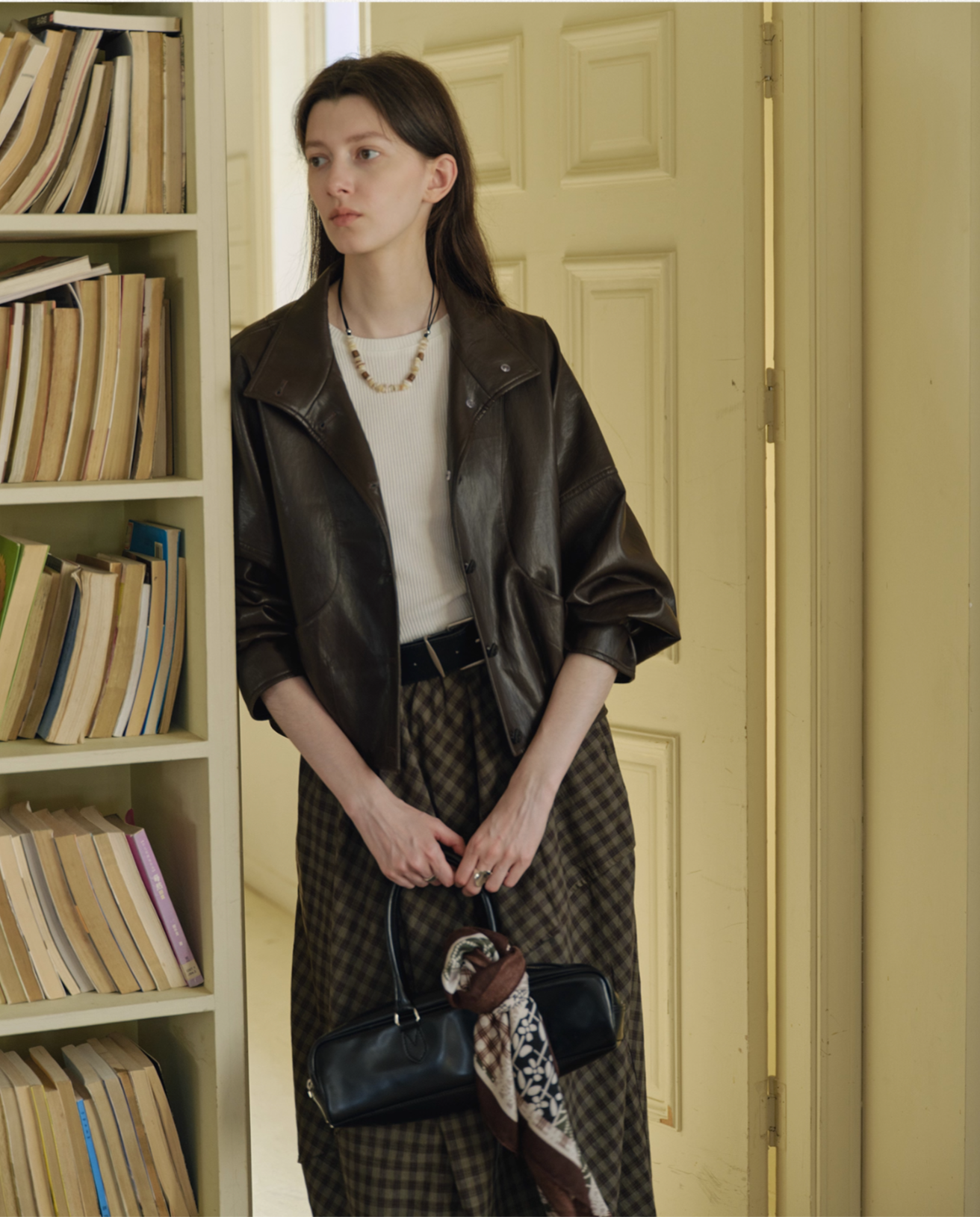 Vintage French Leather Jacket