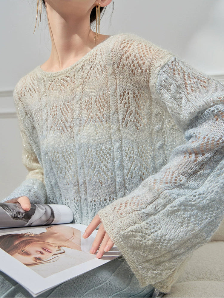 Misty Sheer Knit