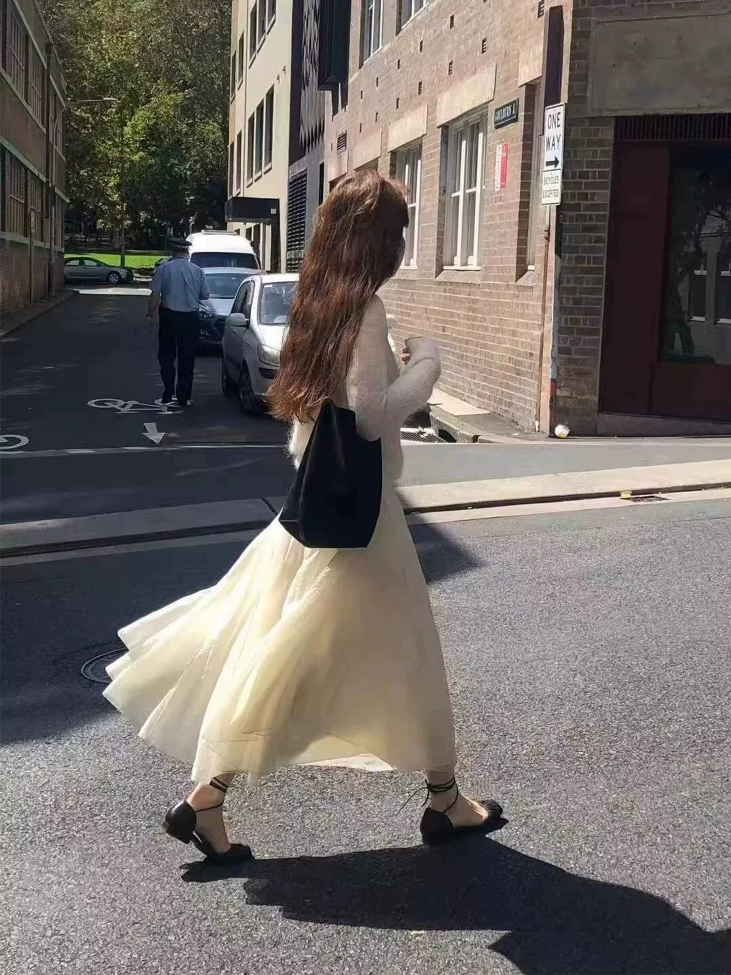 Apricot Flare Skirt