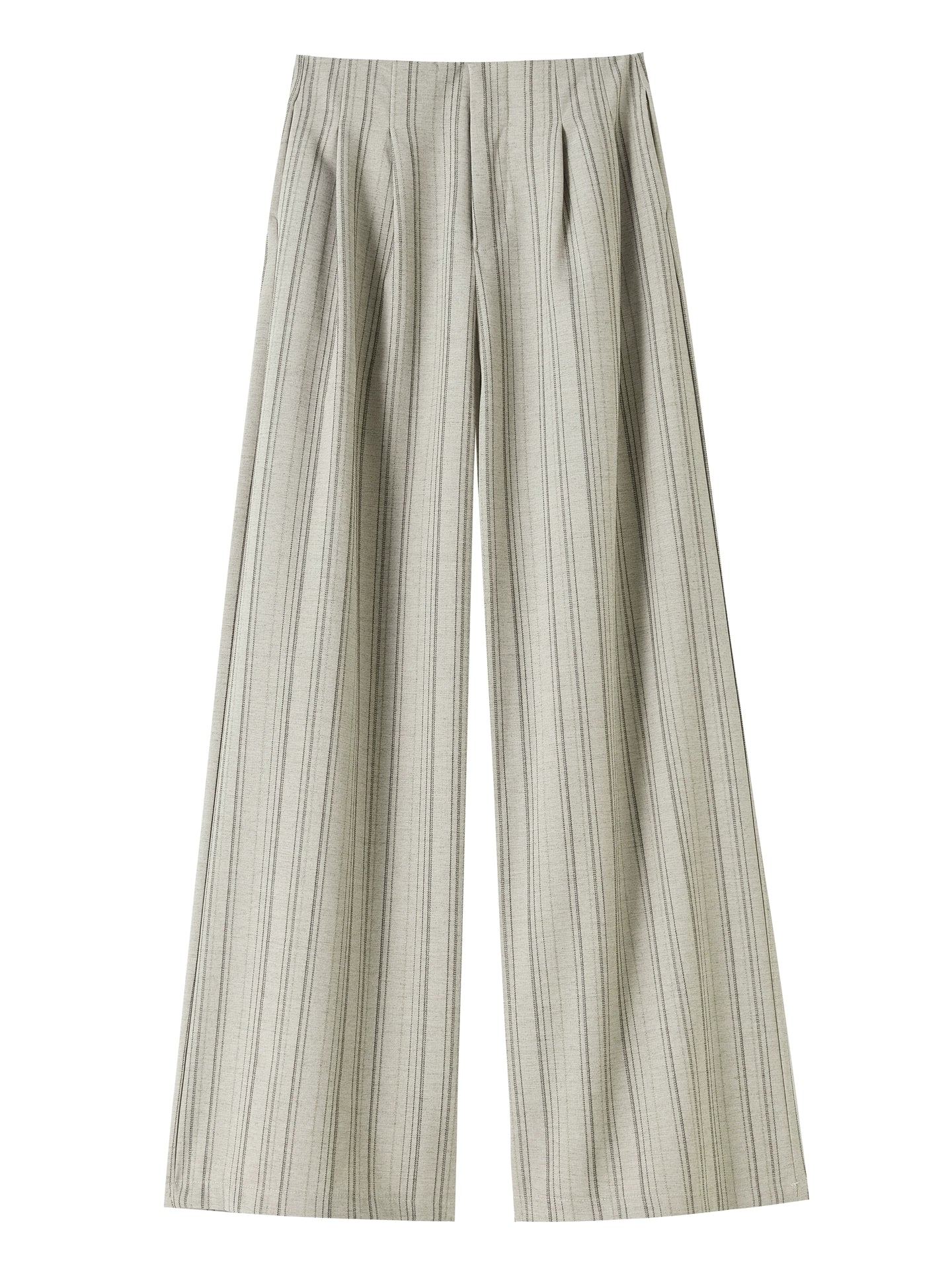Stripe Wide Reg Pants