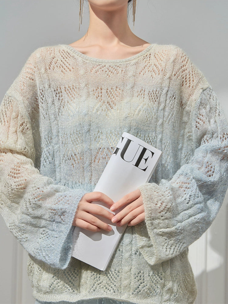 Misty Sheer Knit