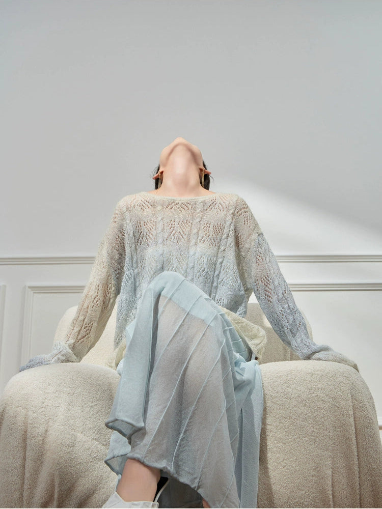 Misty Sheer Knit