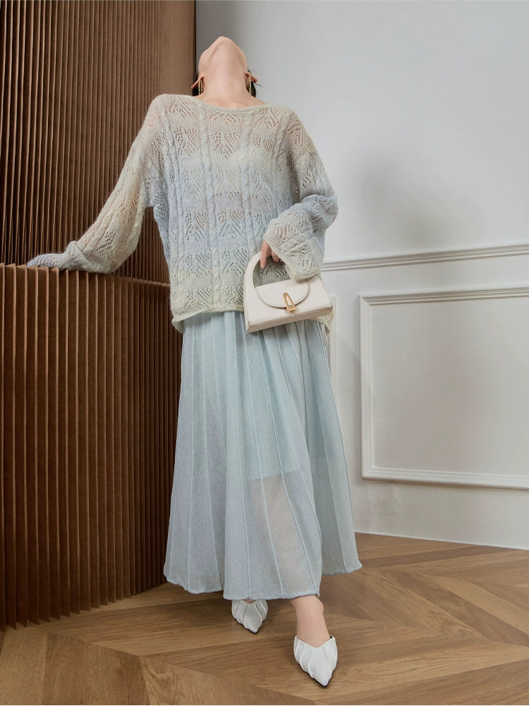 Misty Sheer Knit