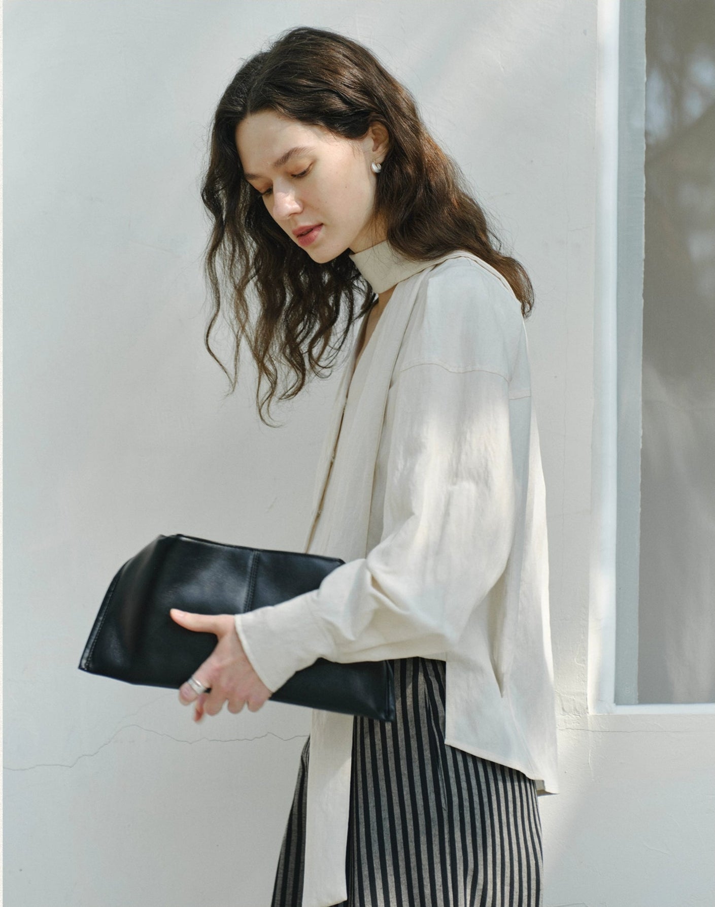 Airy Scarf Blouse