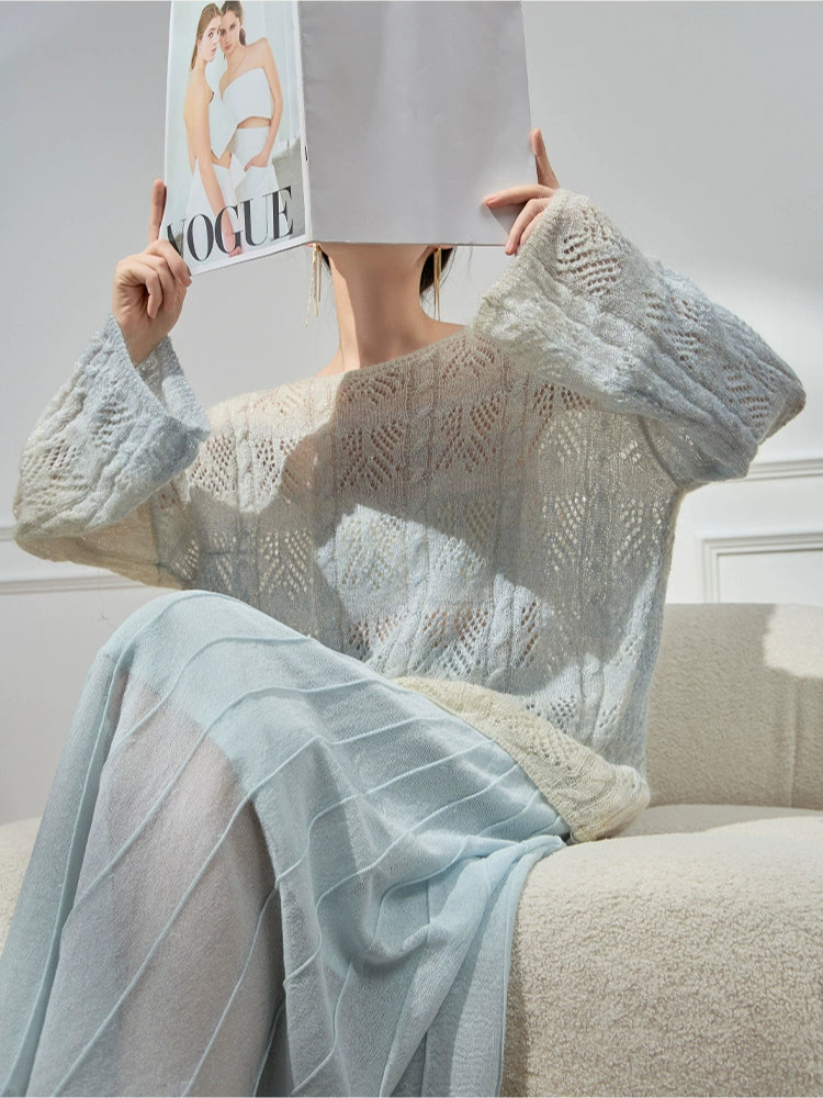 Misty Sheer Knit