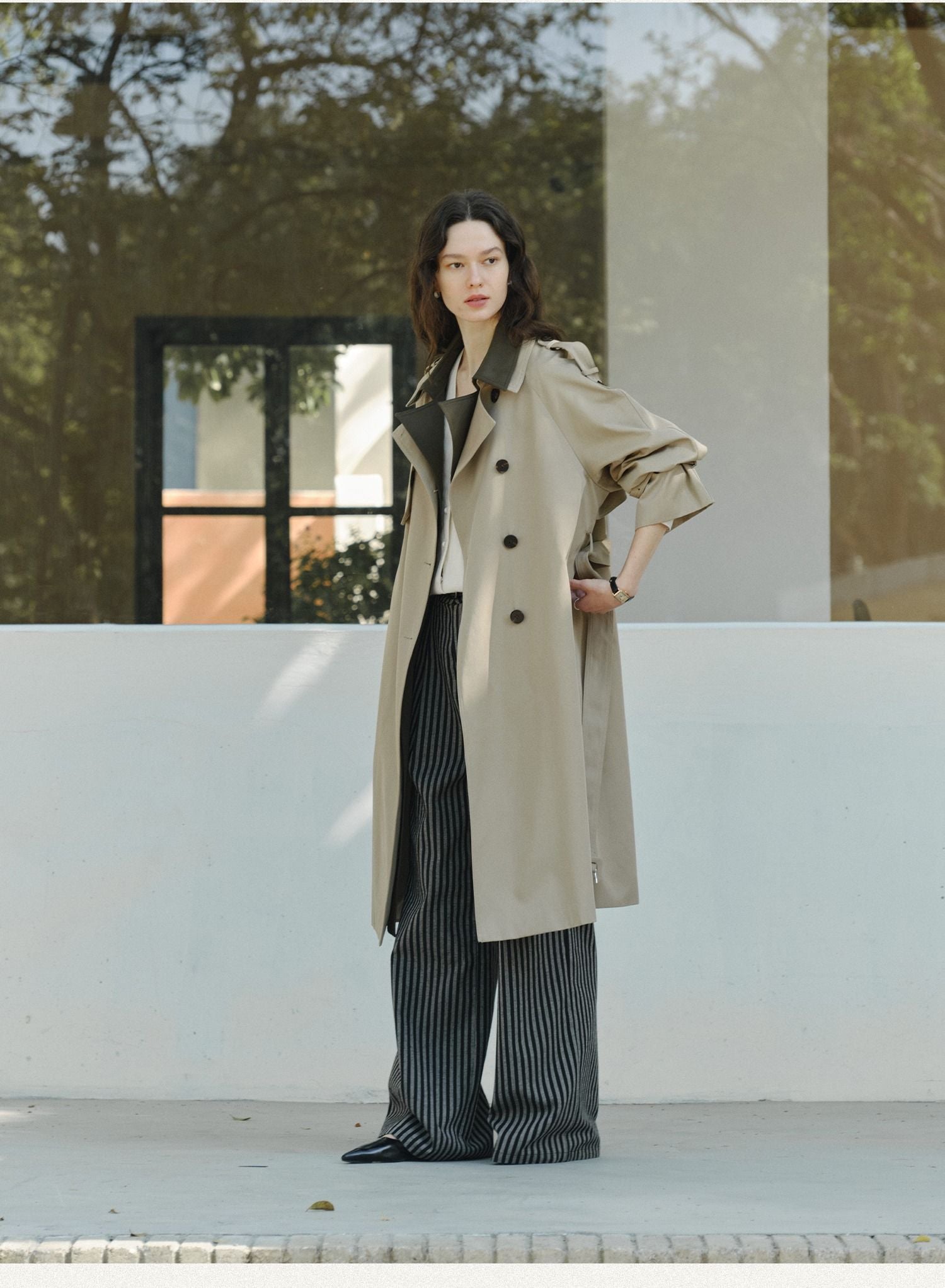 Dual Collar Trench