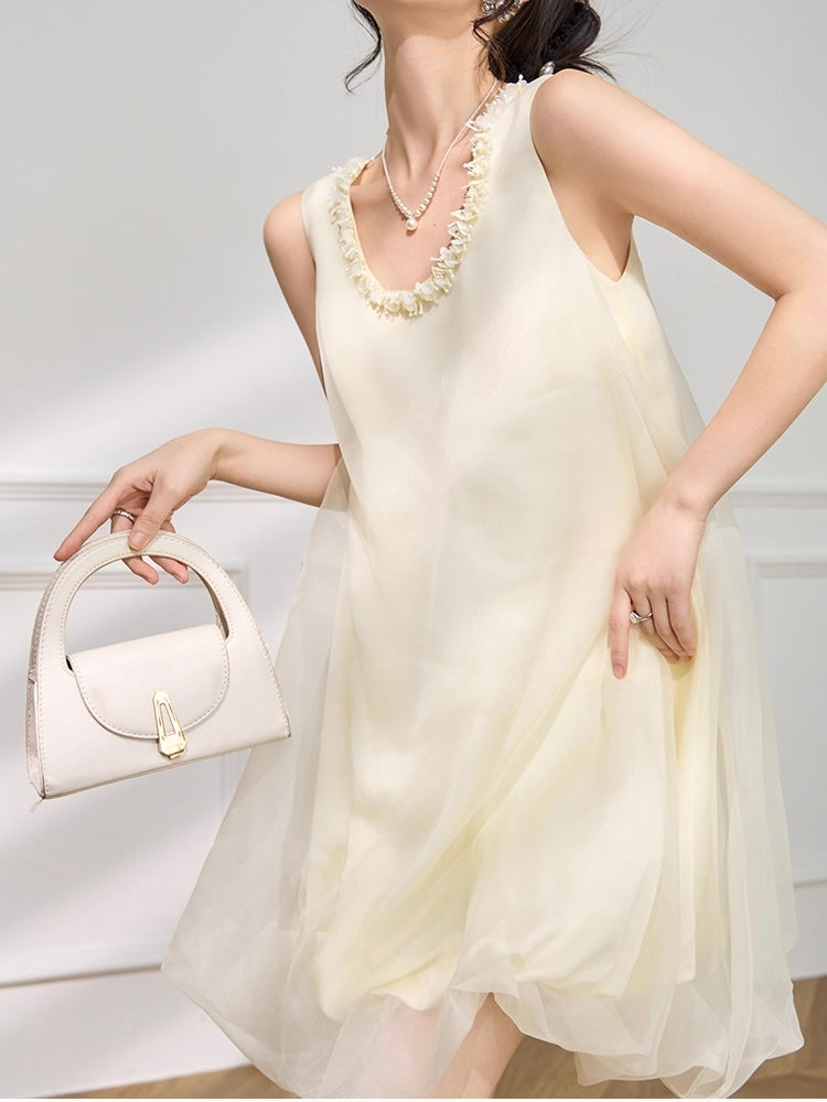 Cream Puff Dress