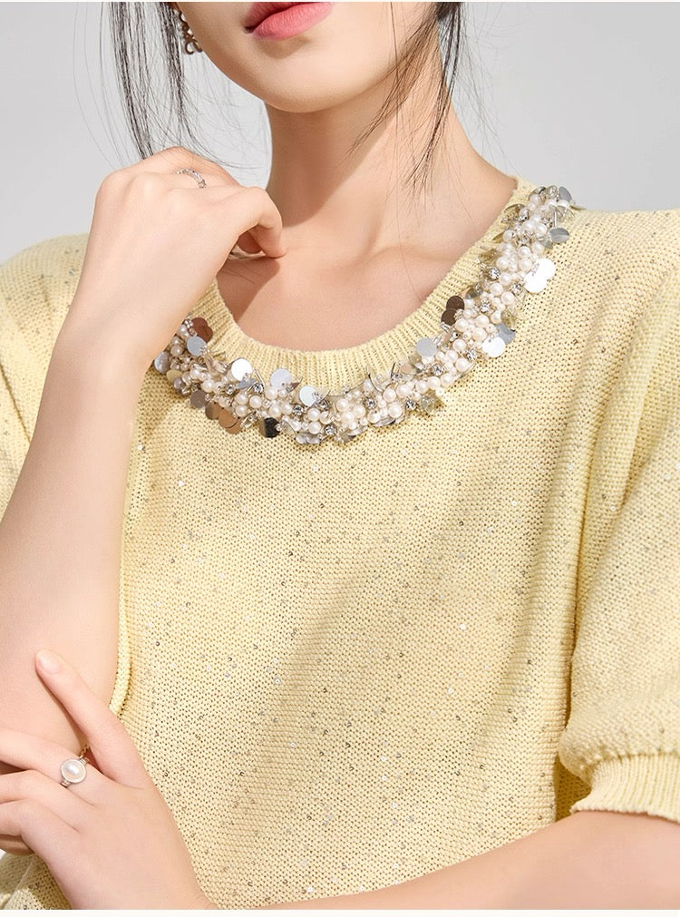 Lemon Glow Summer Knit