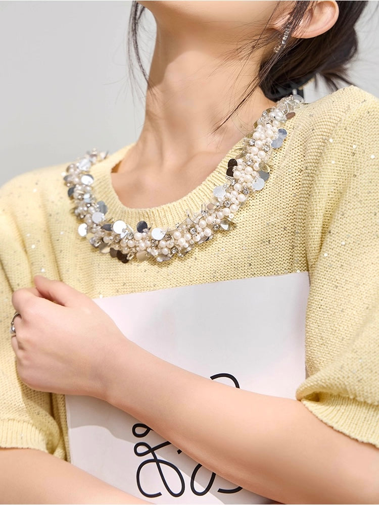 Lemon Glow Summer Knit